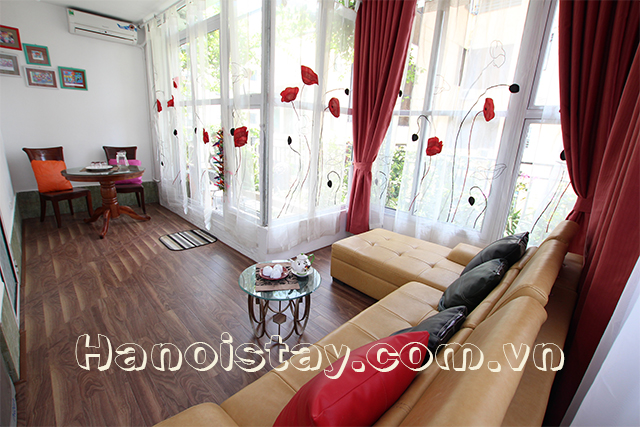 Very Nice Apartment Rental in Dong Da district, Lovely Balcony 1
