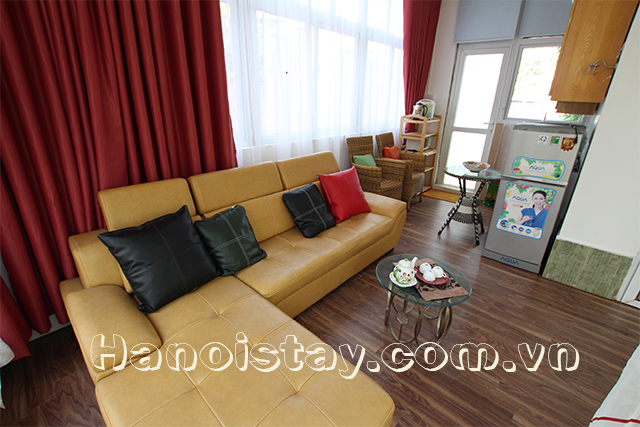 Very Nice Apartment Rental in Dong Da district, Lovely Balcony 3