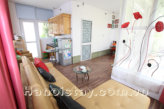 Very Nice Apartment Rental in Dong Da district, Lovely Balcony 7