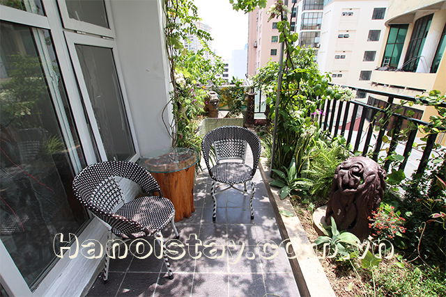 Very Nice Apartment Rental in Dong Da district, Lovely Balcony 8