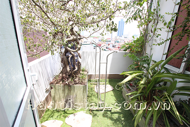 Very Nice Apartment Rental in Dong Da district, Lovely Balcony 9