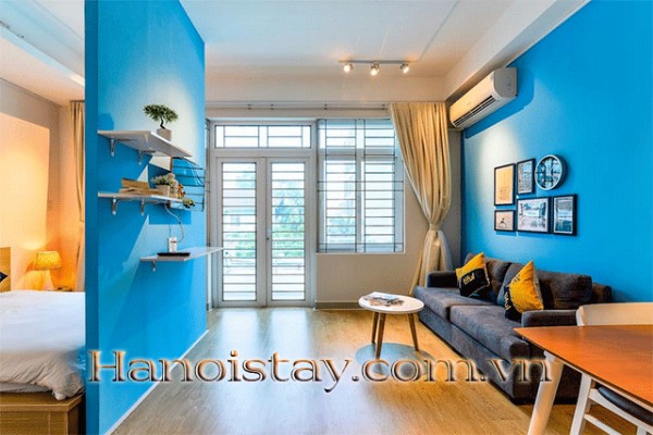 Very Nice Apartment Rental with Beautiful Balcony near Hang Dau Tower, Hoan Kiem 2