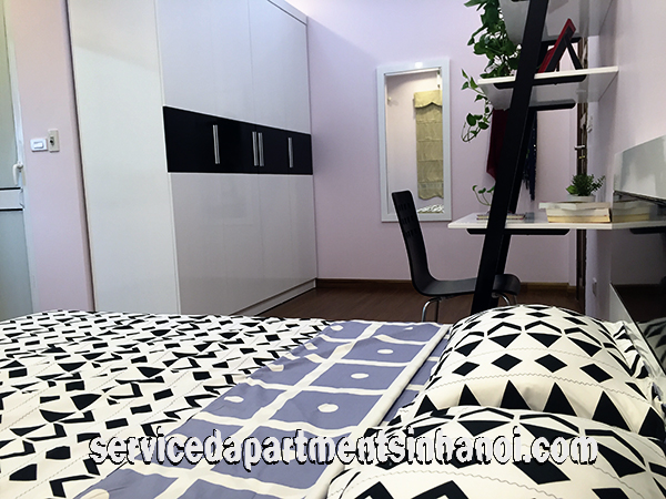 Very Nice Brand New Two Bedroom Apartment for Rent in Van Cao Street, Ba Dinh 3