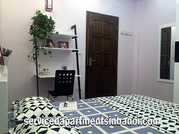 Very Nice Brand New Two Bedroom Apartment for Rent in Van Cao Street, Ba Dinh 5