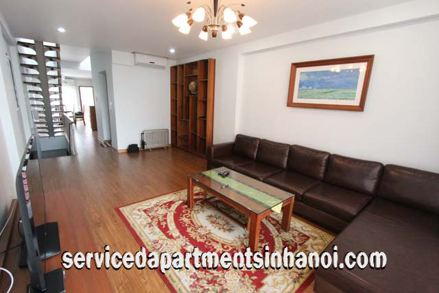 Very Nice Duplex Two Bedroom Apartment Rental in Center of Hanoi 2