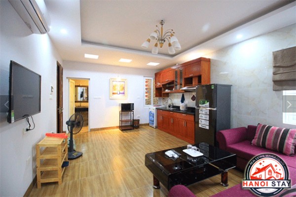 Very Nice One Bedroom Apartment Rental in Lang Ha street, Dong Da, New Amenities 1