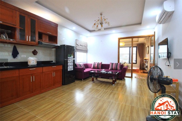 Very Nice One Bedroom Apartment Rental in Lang Ha street, Dong Da, New Amenities 2