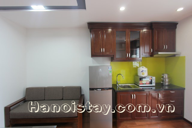 Very Nice One Bedroom Apartment Rental in Linh Lang street, Ba Dinh 2