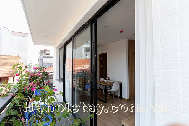 Very Nice Serviced Apartment Rental in Hoang Quoc Viet street, Hanoi 19