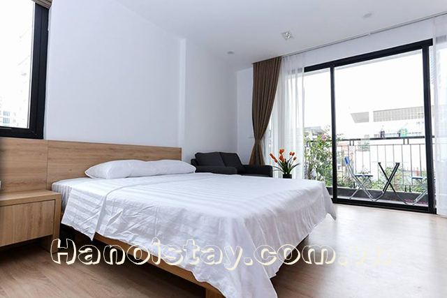 Very Nice Serviced Apartment Rental in Hoang Quoc Viet street, Hanoi 3