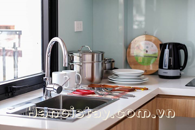 Very Nice Serviced Apartment Rental in Hoang Quoc Viet street, Hanoi 5