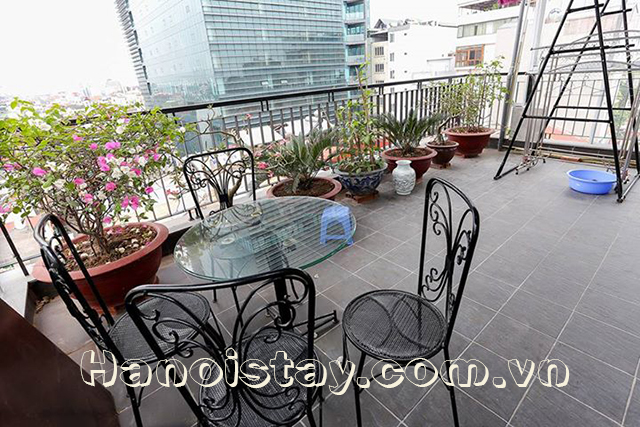 Very Nice Serviced Apartment Rental in Hoang Quoc Viet street, Hanoi 9