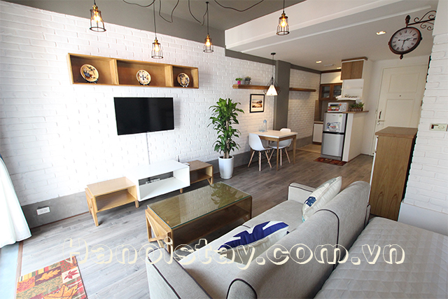 Very Nice Serviced Apartment Rental in Lieu Giai street, Ba Dinh 4