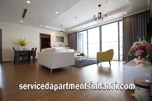 Very Nice Three bedroom Serviced Apartment Rental in Park Hill Times City, Hai Ba Trung district 1