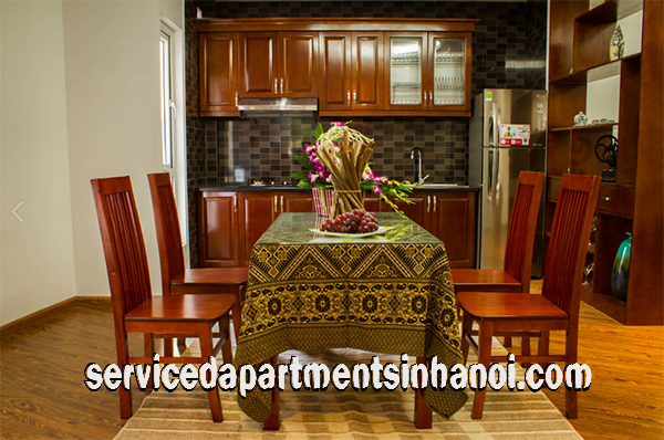 Very Nice Two Bedroom Apartment For rent in Ba Dinh, Hanoi, Budget Price 3