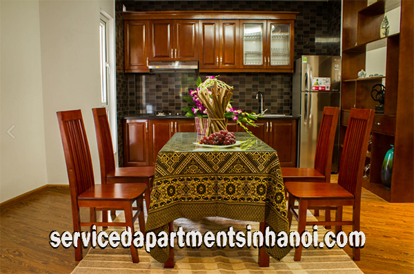 Very Nice Two Bedroom Apartment For rent in Ba Dinh, Hanoi, Budget Price 5