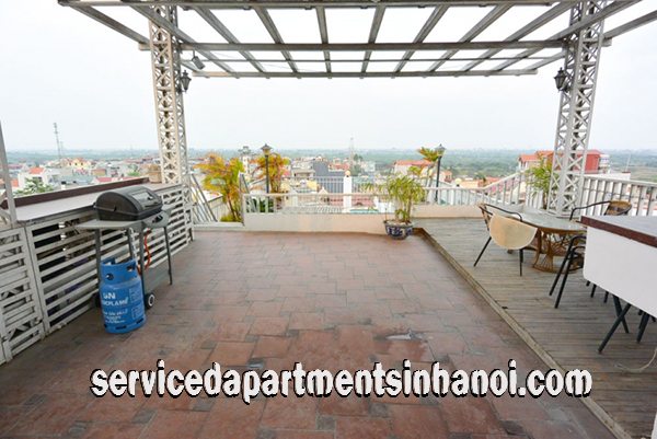 Very Nice Two Bedroom Apartment Rental in Nghi Tam street, Tay Ho, Nice Terrace with Swimming Pool 14