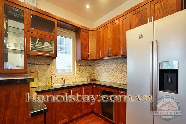 Very Nice View with Balcony Two Bedroom Apartment Rental in Au Co street, Tay Ho 1