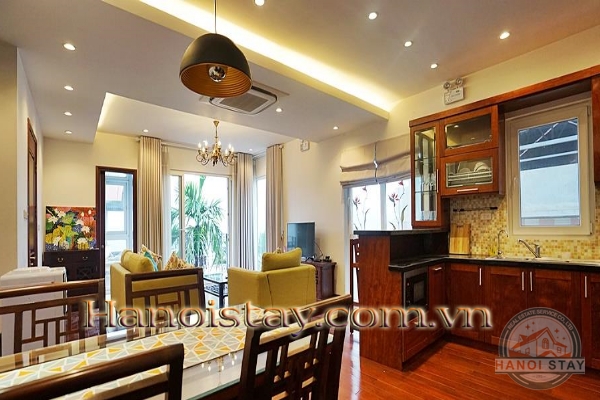 Very Nice View with Balcony Two Bedroom Apartment Rental in Au Co street, Tay Ho 5