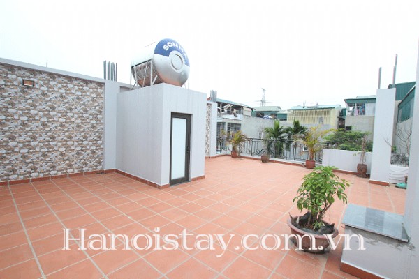 Very Spacious Apartment on top Rental in Tay Ho, Big Terrace 4