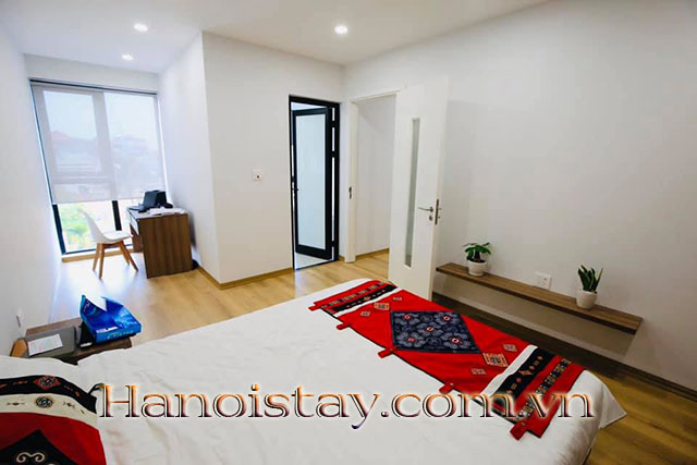 Very Tranquil Two bedroom Apartment for Rent in Doi Can street, Ba Dinh 1