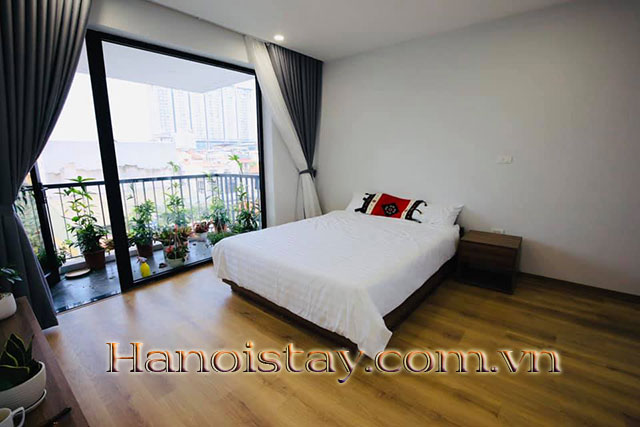Very Tranquil Two bedroom Apartment for Rent in Doi Can street, Ba Dinh 9