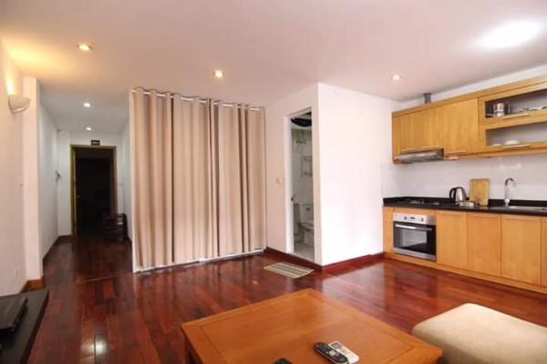 Well Designed Property For Rent in To Ngoc Van street, Tay Ho, Two beds, Open Living Room 3