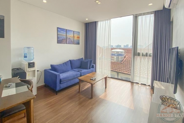 Well Equipped & Lightful 01 BR Apartment Rental in Xuan Dieu Area, Tay Ho 1