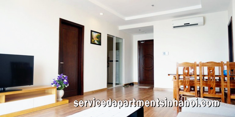 Well Furnished Two bedroom apartment at T2 Building, Times City, High floor 4