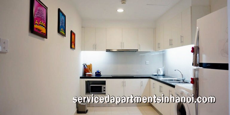 Well Furnished Two bedroom apartment at T2 Building, Times City, High floor 5
