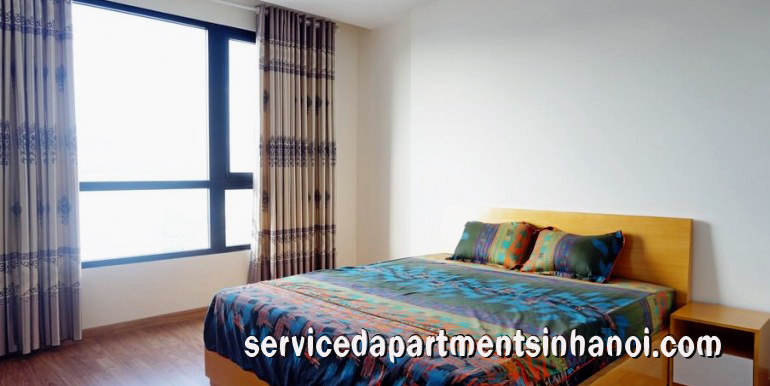 Well Furnished Two bedroom apartment at T2 Building, Times City, High floor 8