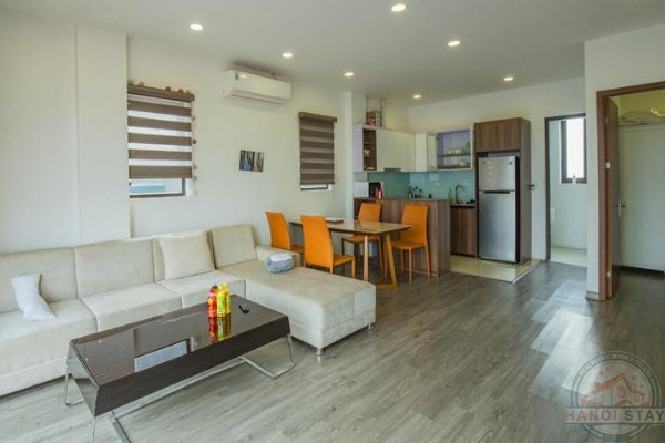 *WEST LAKE VIEW, BIG BALCONY Apartment for rent in Nhat Chieu, Tay Ho* 5