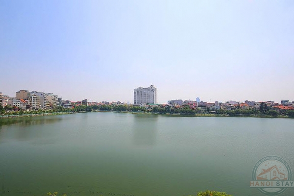*WEST LAKE VIEW, BIG BALCONY Apartment for rent in Nhat Chieu, Tay Ho* 1