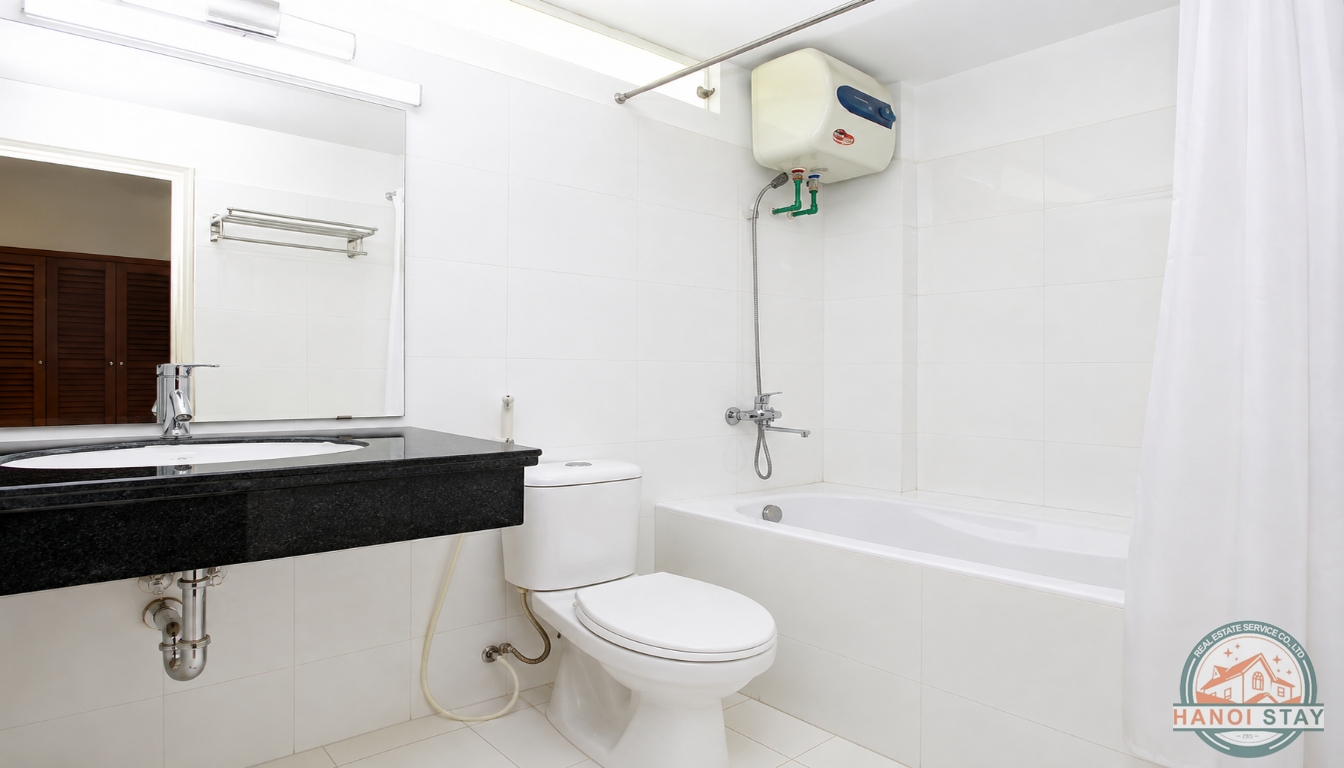 West Lake View: Reasonably Priced 02 Bedroom Apartment for rent Near Quang An Area, Tay Ho 2