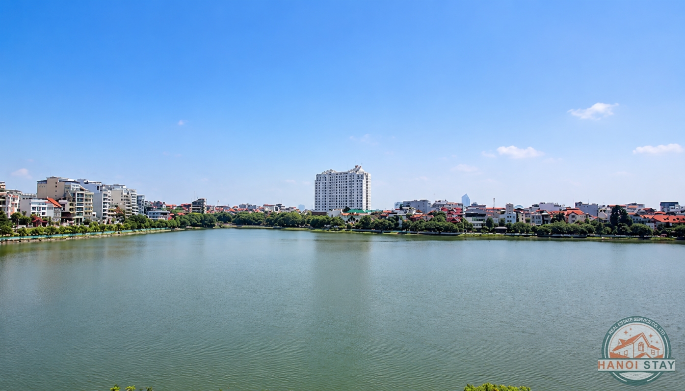 West Lake View: Reasonably Priced 02 Bedroom Apartment for rent Near Quang An Area, Tay Ho 2