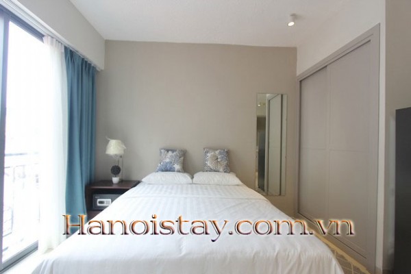 West lake view studio in Xuan Dieu str, Tay Ho, Open floor Plan 3