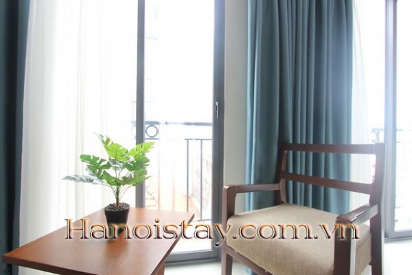 West lake view studio in Xuan Dieu str, Tay Ho, Open floor Plan 4
