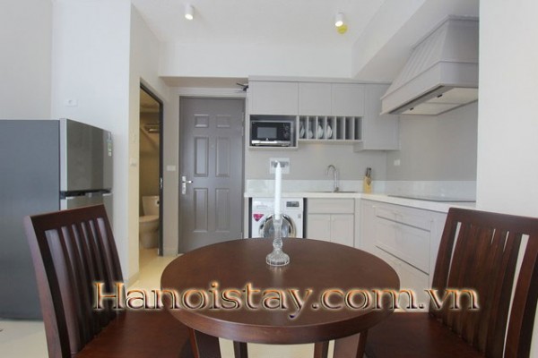 West lake view studio in Xuan Dieu str, Tay Ho, Open floor Plan 5