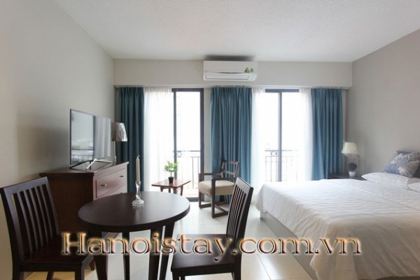 West lake view studio in Xuan Dieu str, Tay Ho, Open floor Plan 12