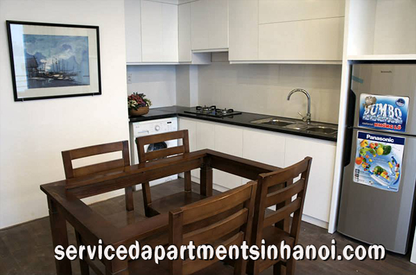 West lake view two bedroom apartment in Nhat Chieu street, Tay Ho 6