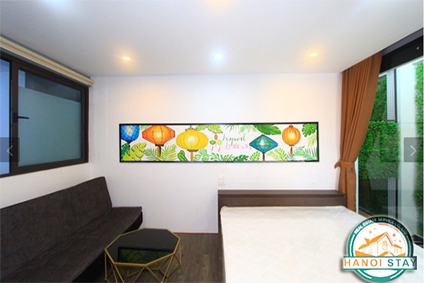 Western Artistic Property Rental in Lac Long Quan street, Cau Giay, Lovely Terrace 6
