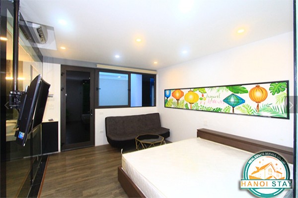 Western Artistic Property Rental in Lac Long Quan street, Cau Giay, Lovely Terrace 8