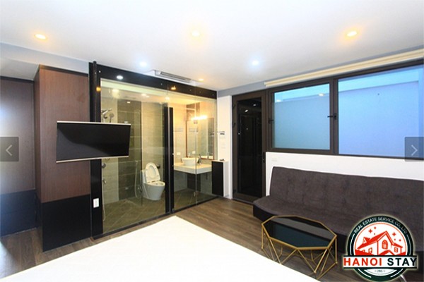 Western Artistic Property Rental in Lac Long Quan street, Cau Giay, Lovely Terrace 10