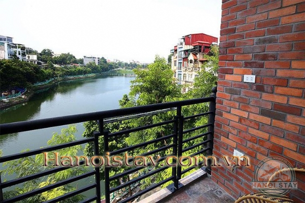 *Wow! Beautiful Lakefront Apartment Rental in Yen Phu Village Area, Tay Ho* 7