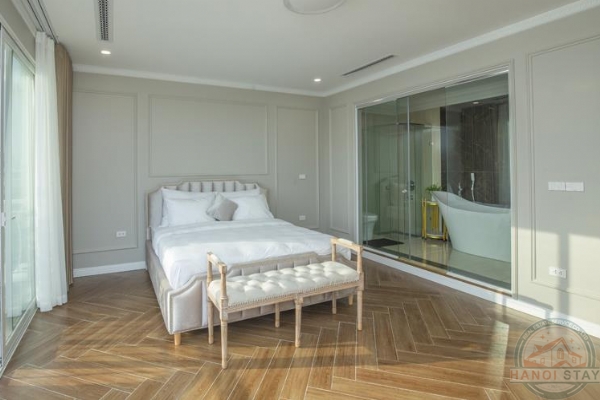 Wow! Breathtaking Lake View 4 BR Apartment for rent in Xuan Dieu Area, Tay Ho 13