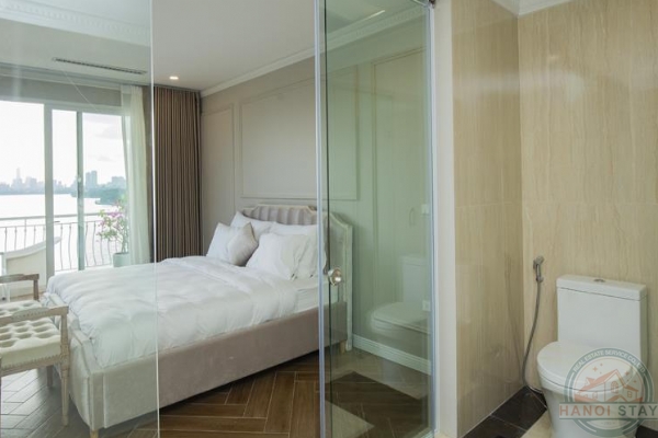 Wow! Breathtaking Lake View 4 BR Apartment for rent in Xuan Dieu Area, Tay Ho 19