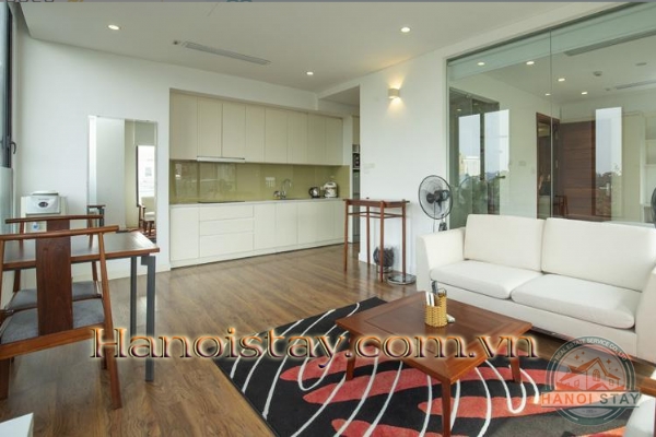 *Wow! Lake View Serviced Apartment Rental in Ho Ba Mau Area, Modern Amenities* 1