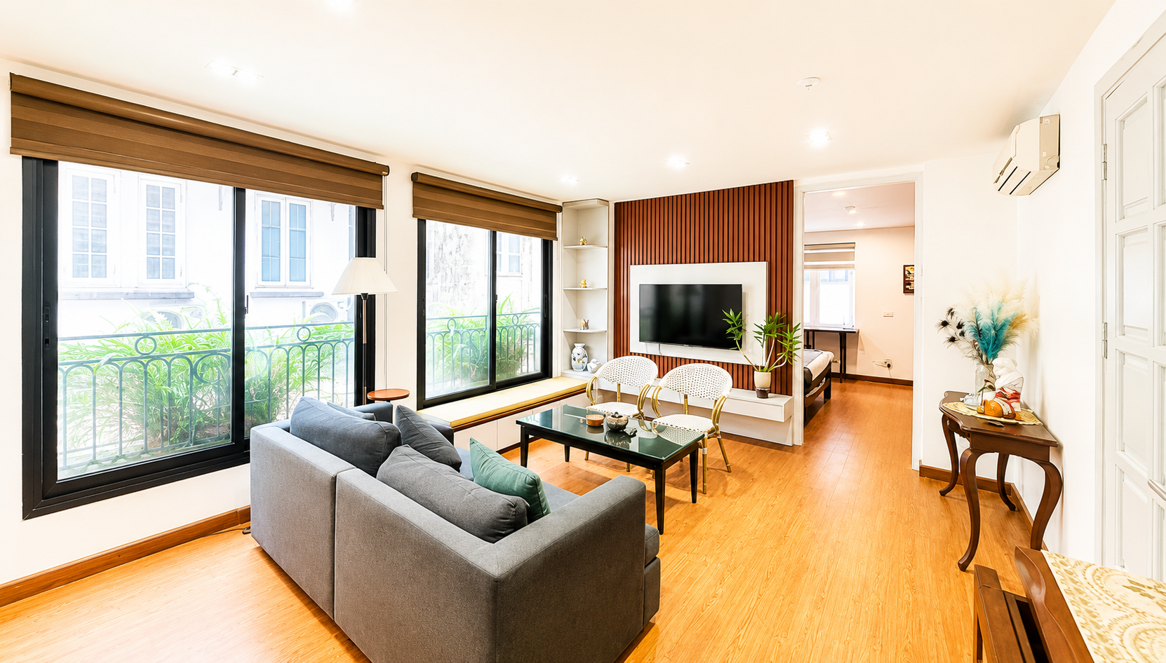 Your Own Private Bright Two Bedroom Apartment Rental in Xuan Dieu street, Tay Ho