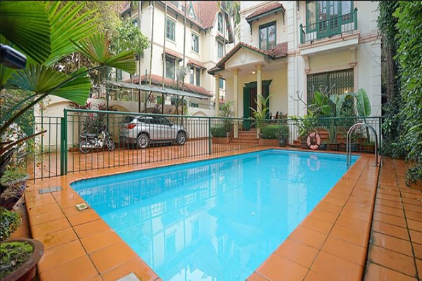 ❤To Ngoc Van Villa For Rent, Center of Tay Ho ★ ★ ★ 5 Bedroom with Swimming Pool & Garden❤ 2