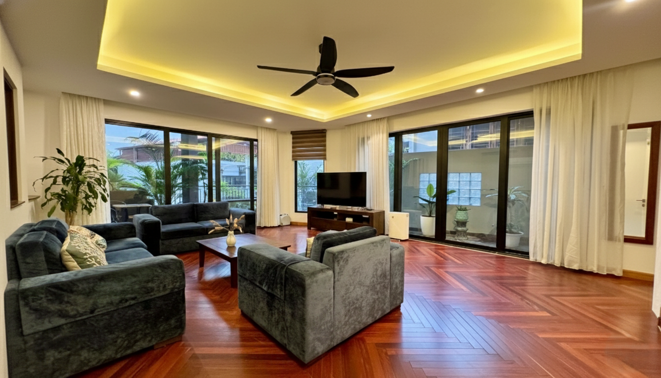 🌿 SPACIOUS 3-BEDROOM DUPLEX APARTMENT WITH LARGE BALCONY | DANG THAI MAI, TAY HO 🌿